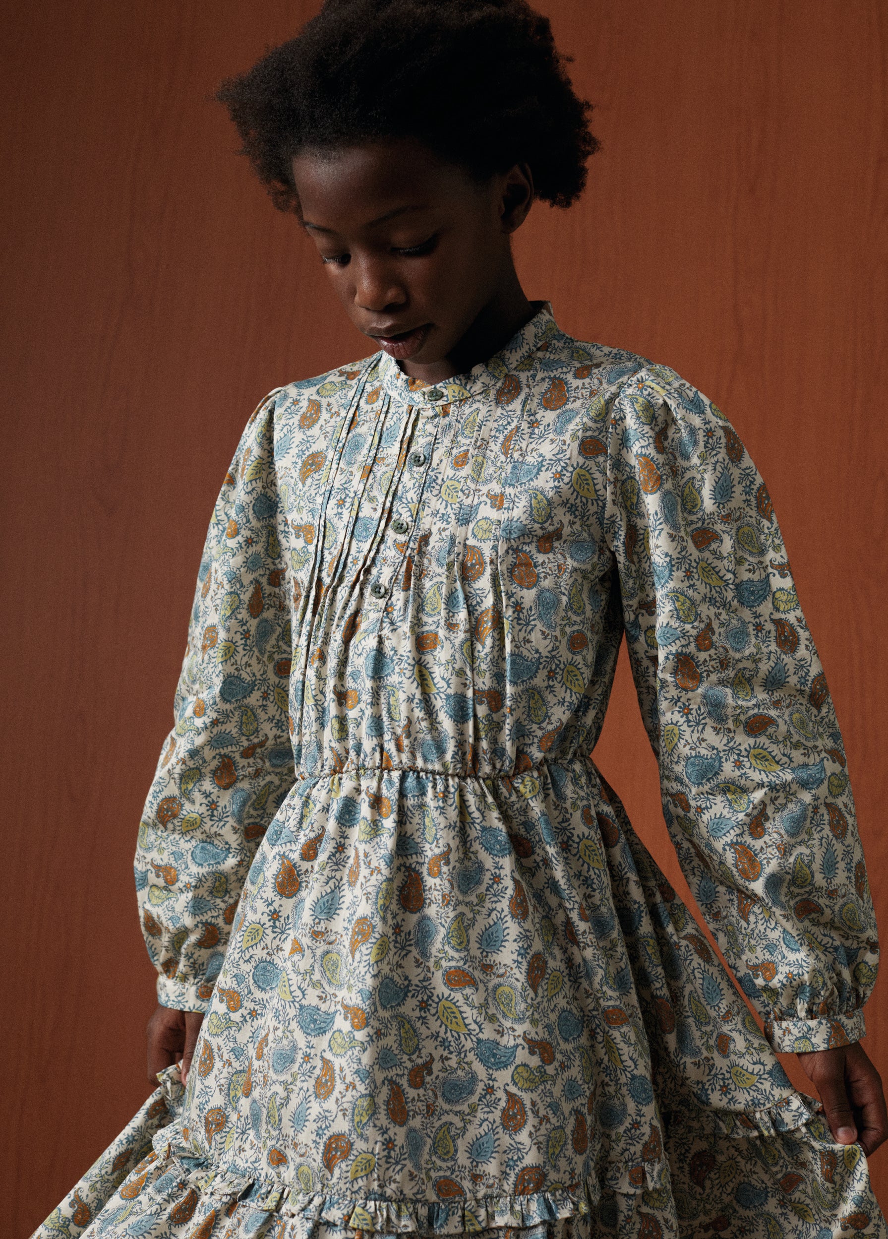 Dress Lola Long Paisley