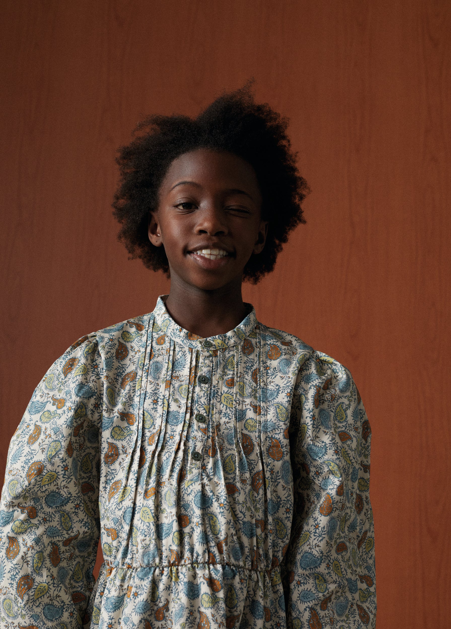 Dress Lola Long Paisley