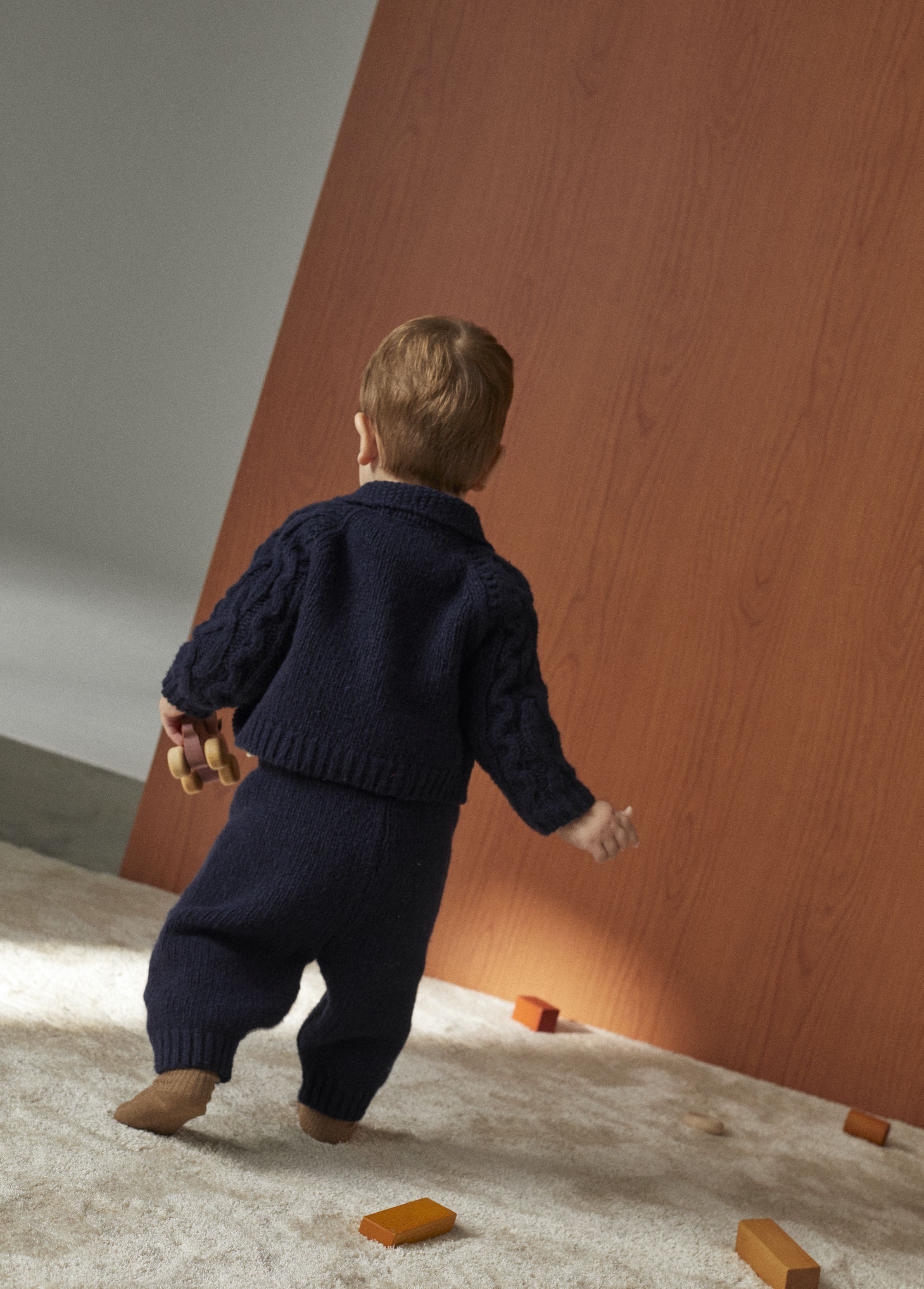 Cardigan Baby Tirso Space Blue