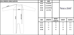 Onesie UV Lou Sunny Peach