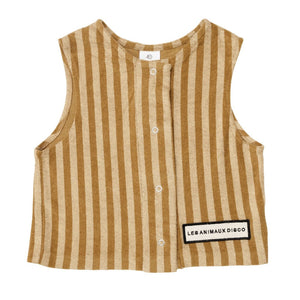 Top Snap Lion Stripe