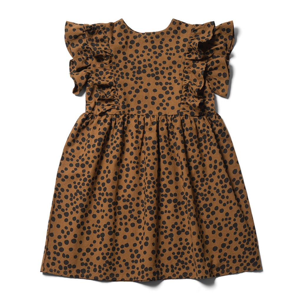 Dress Gather Fiesta Umber