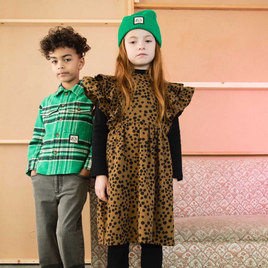 Dress Gather Fiesta Umber