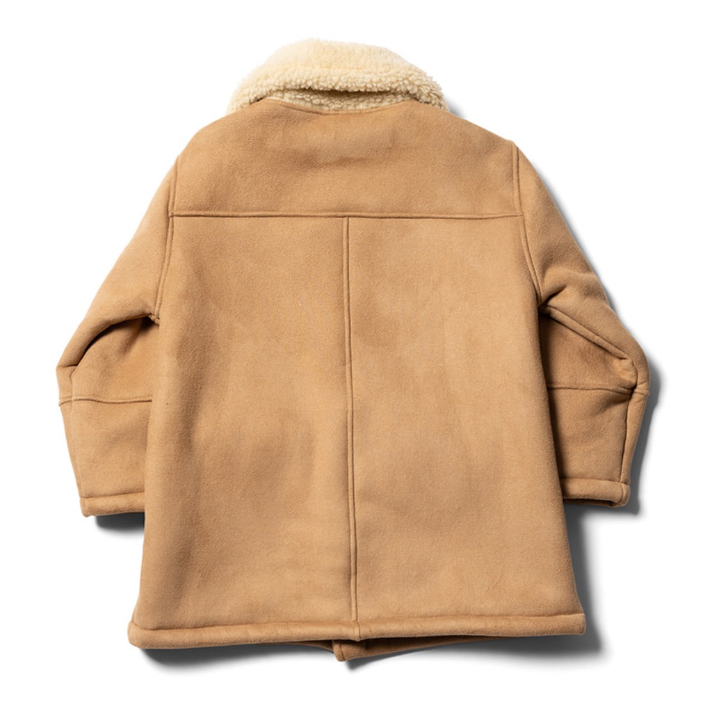 Coat Parti Sheepskin Soft Sand