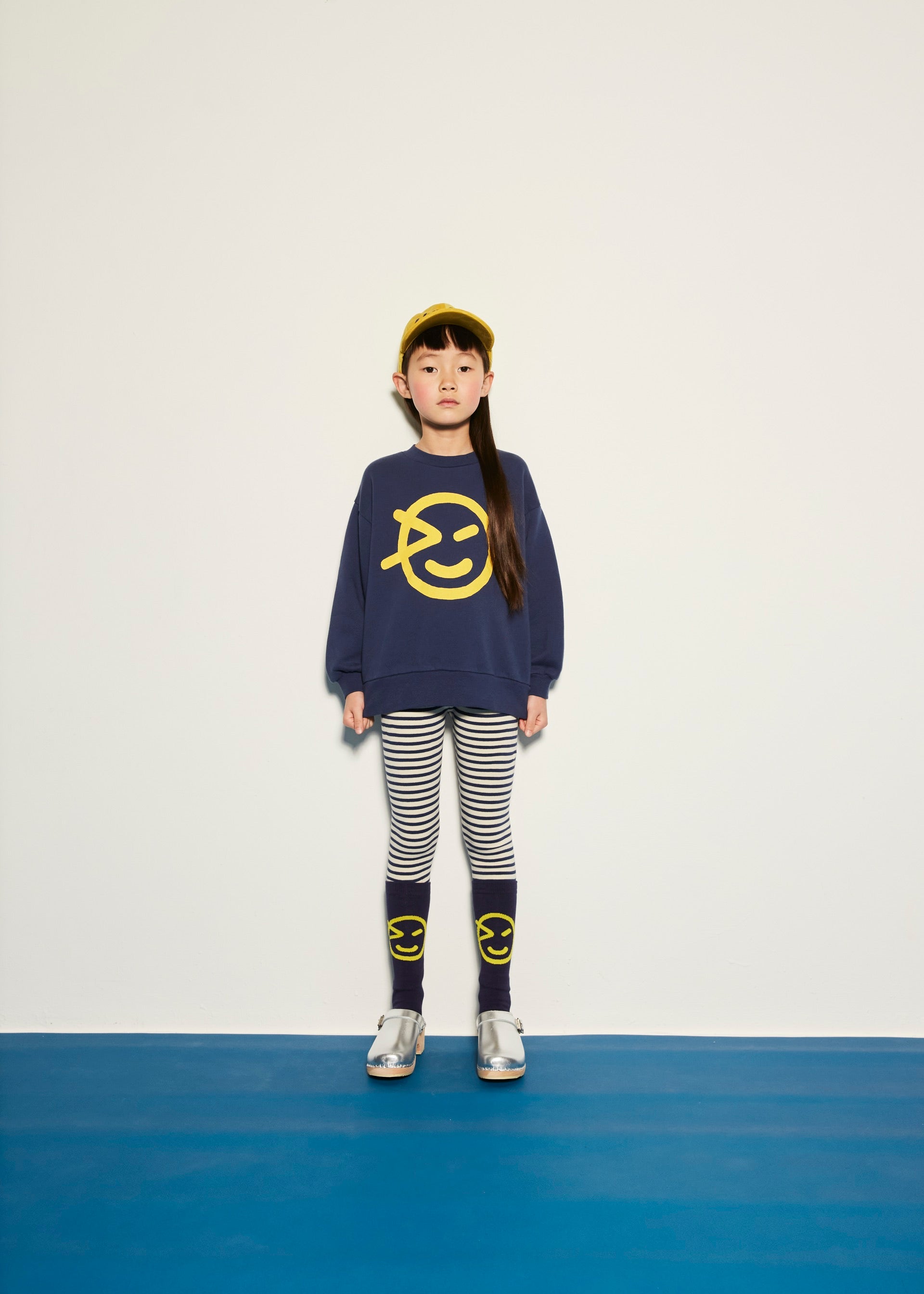 Sweater Rich Navy Yellow