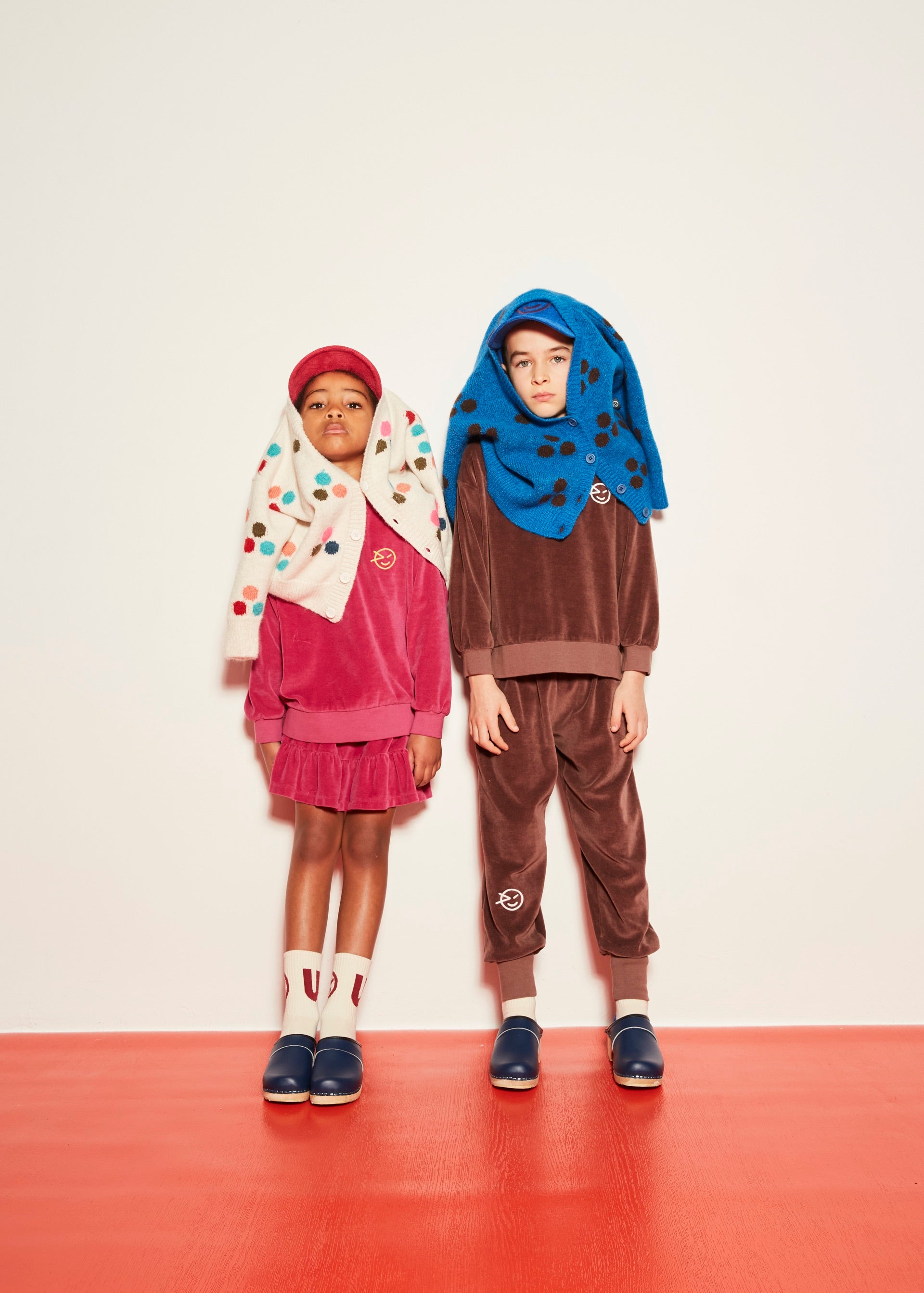 Sweater Velour Pale Magenta