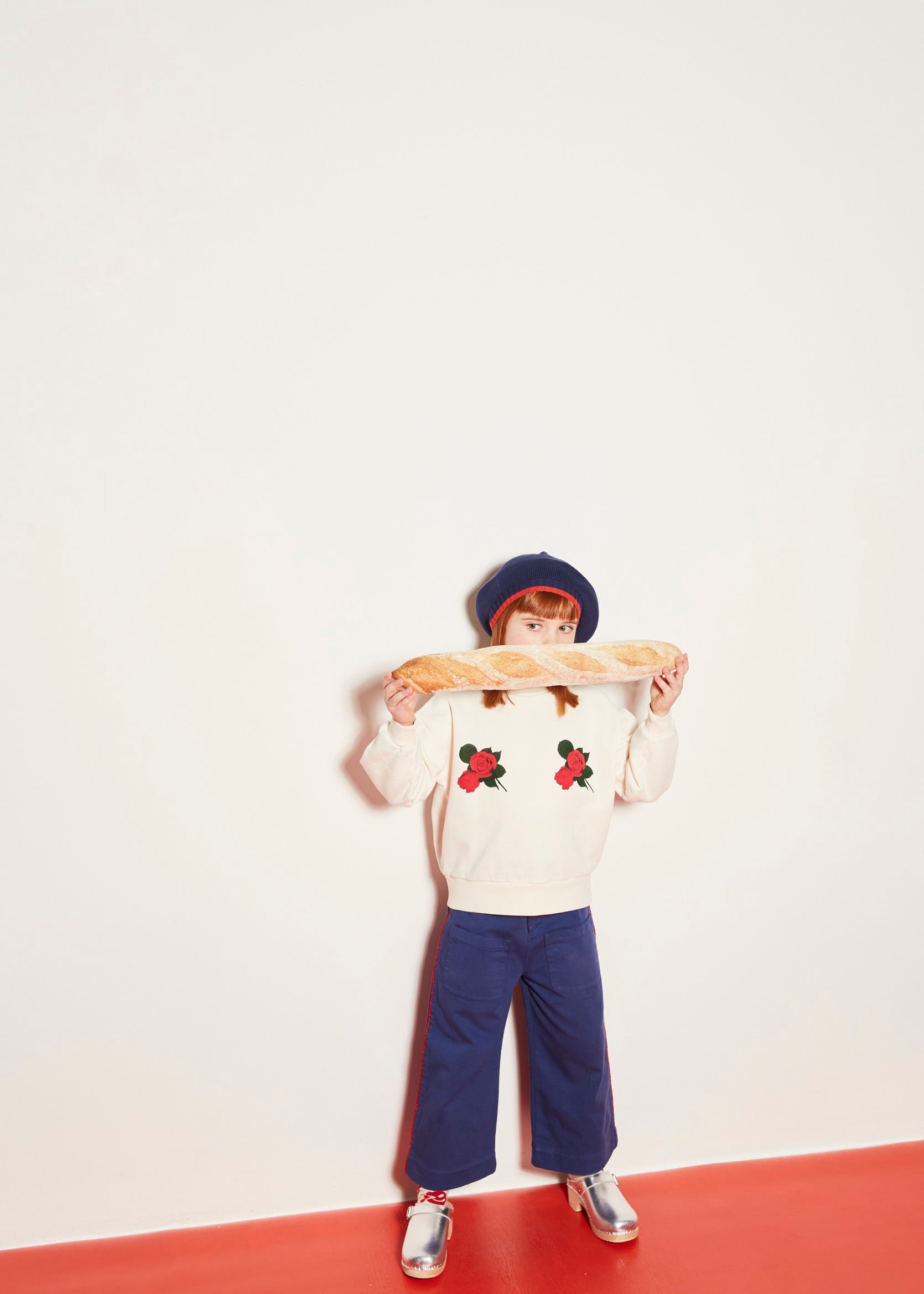 Sweater May Roses Ecru