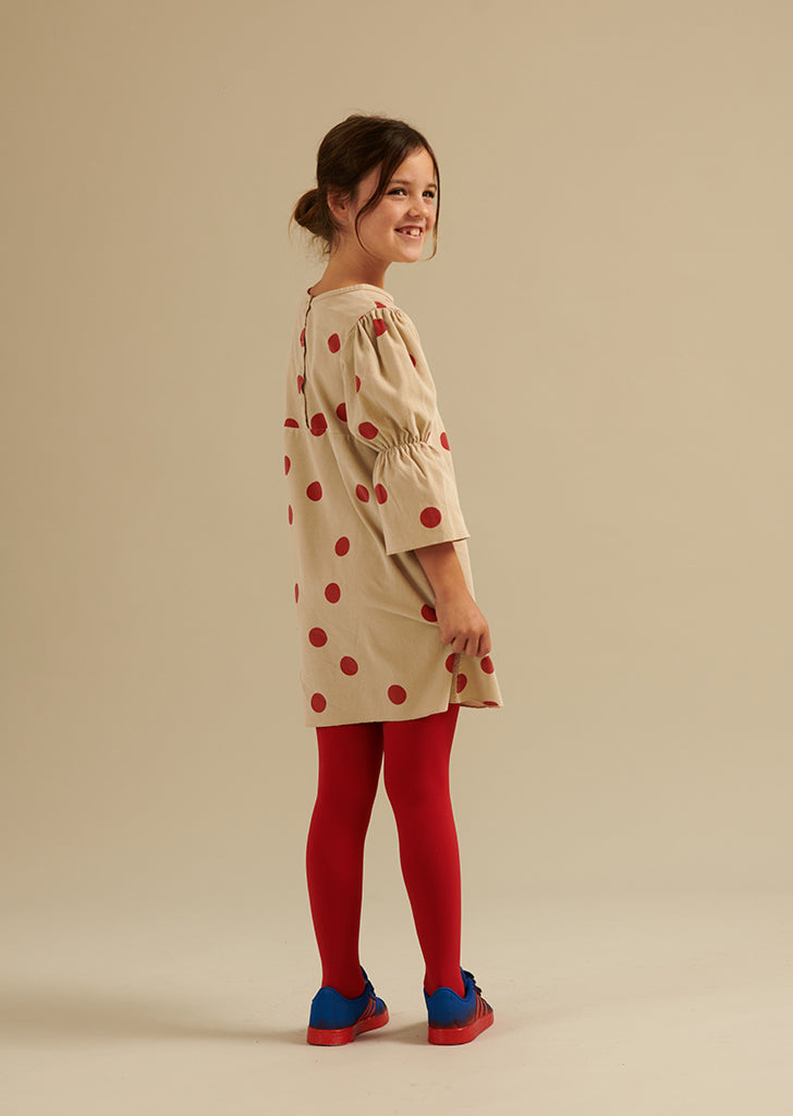 Dress Longsleeve Red Dots