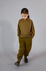 Longsleeve Turtle Tee Olive Green Peanut