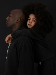 Hoodie Nearly Black Adult