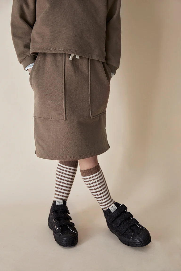 Skirt Midi Pocket Brownie