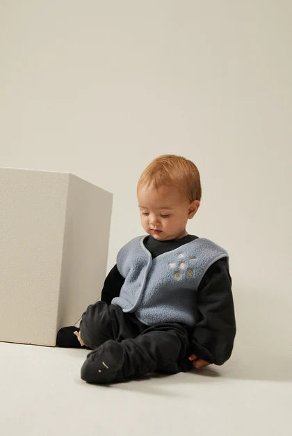 Gilet Teddy Baby POP Stone Grey