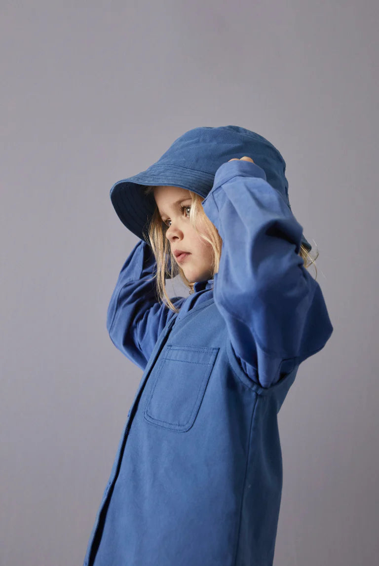 Dress Twill Sleeveless Blue Moon - Sample