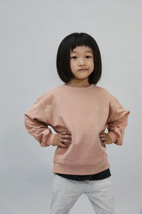 Sweater Dropped Shoulder Rustic Clay