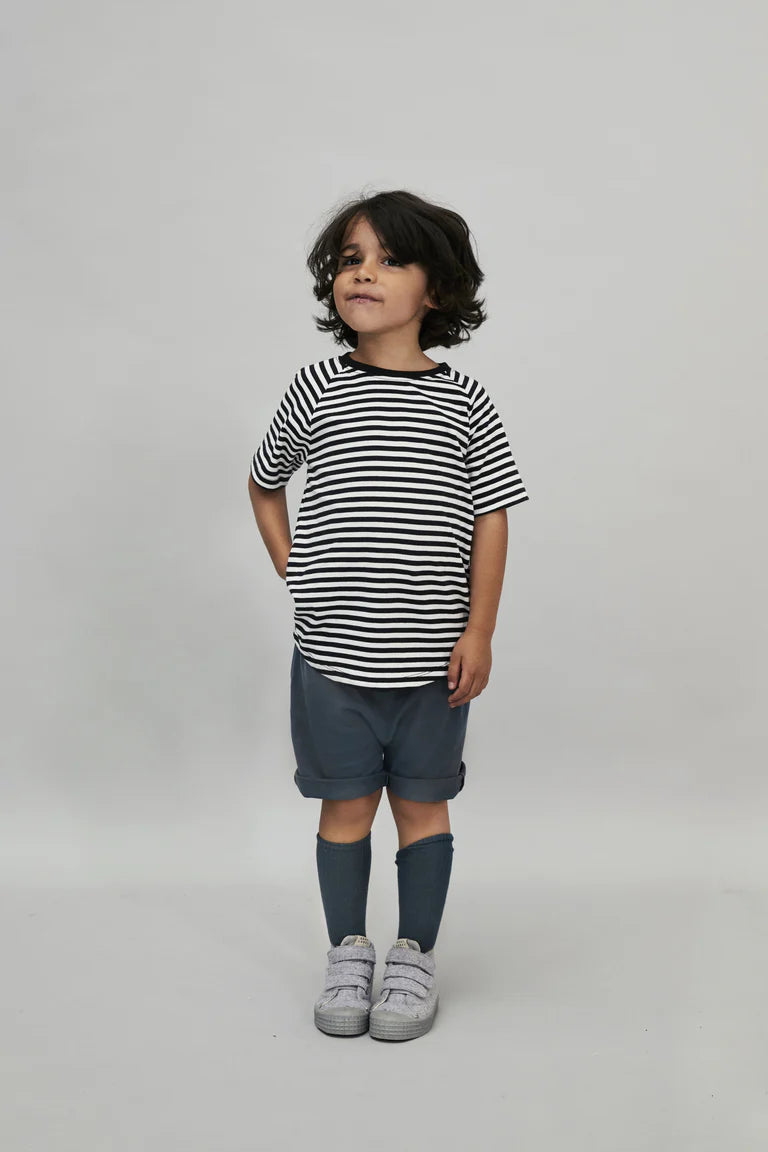 Shorts Blue Grey Off White