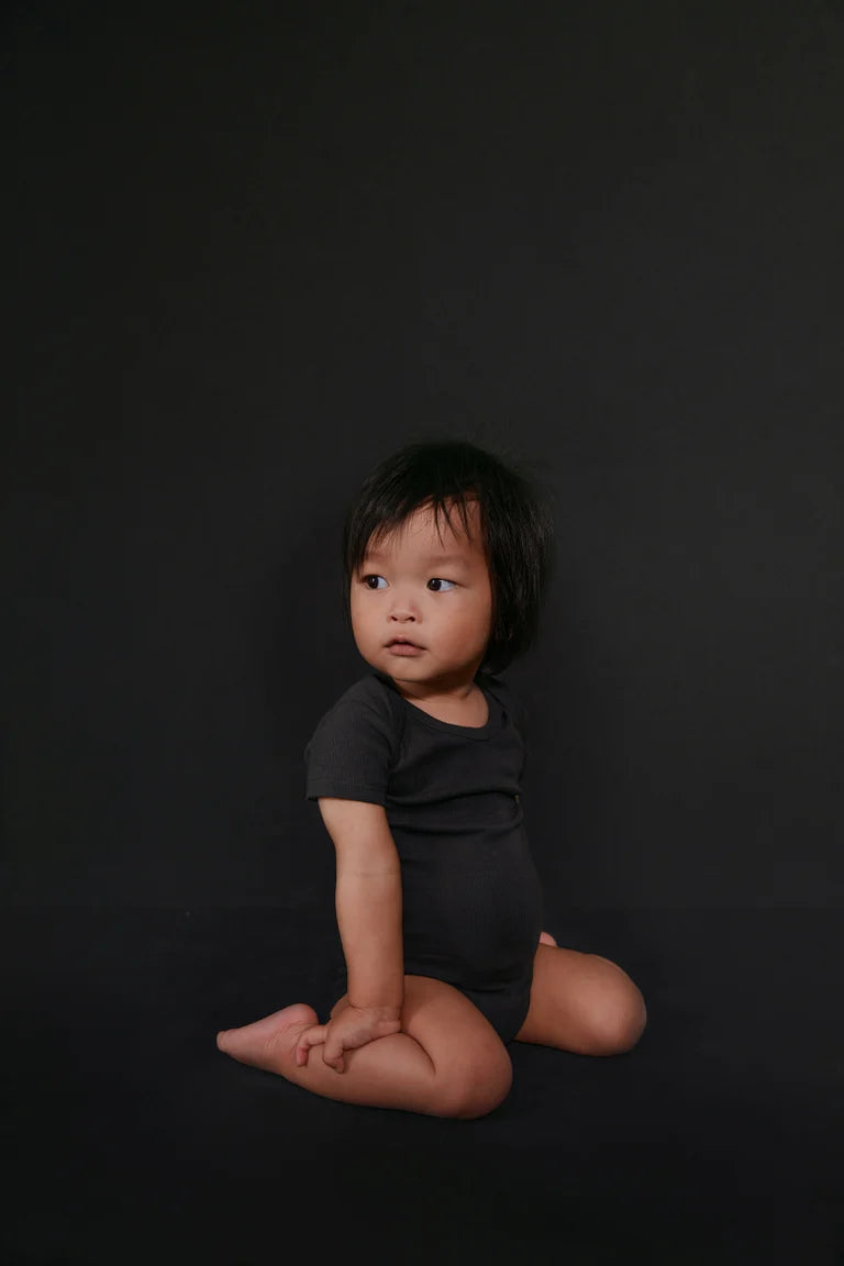 Body Shortsleeve Nearly Black 2-PACK