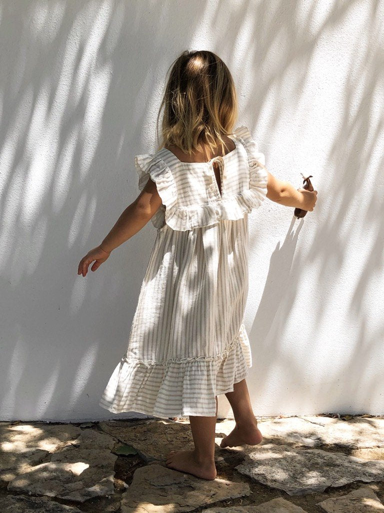 Dress Lina Dusty Blue