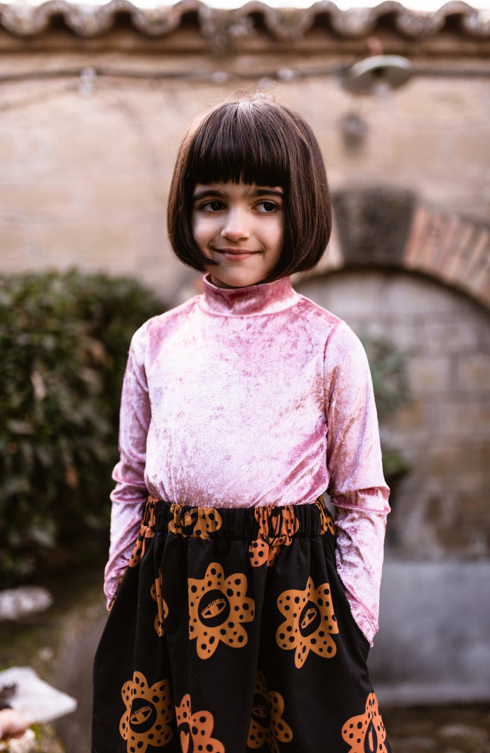 Turtleneck Body Velvet Dancer