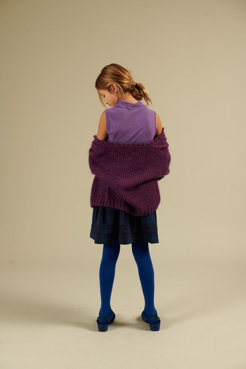 Top Sleeveless Turtle Ombre Blue