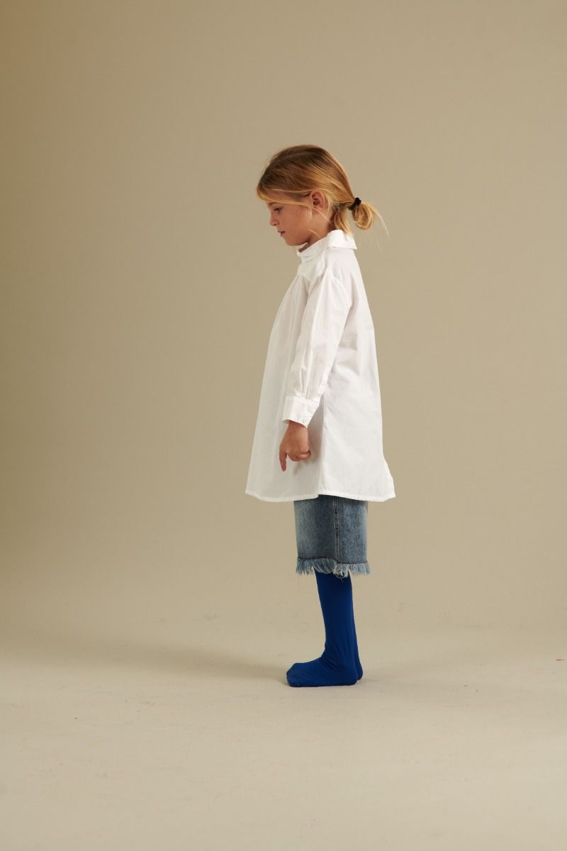 Dress Shirt Dad Reversed White