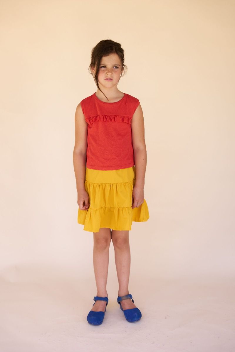 Tee Top Volant Tomato