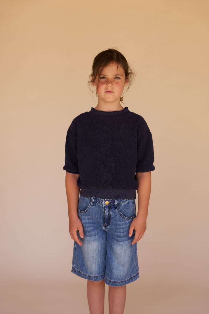 Bermuda Washed Denim