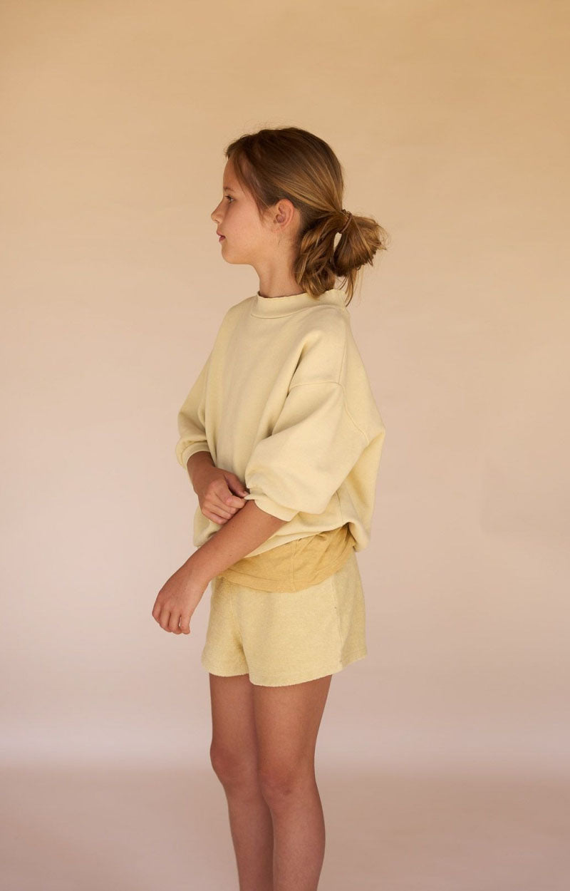 Sweater Boxy Pale Yellow