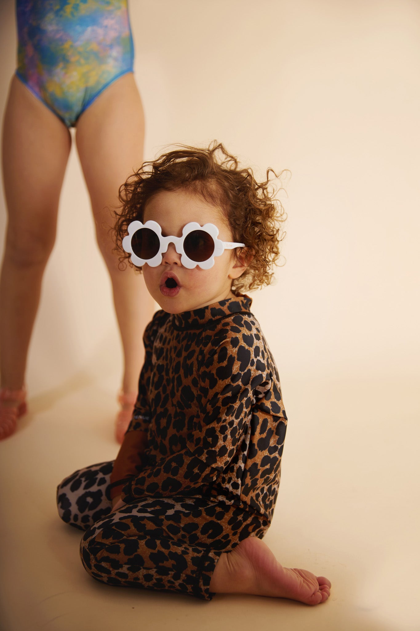 Onesie Lou Leopard UPF50+