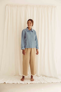 Jacket Milan Denim Blue Woman