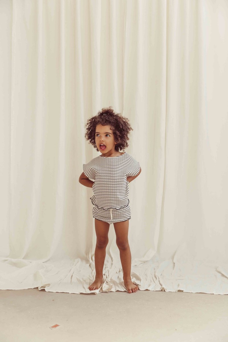 Bloomer Iska Ecru Navy