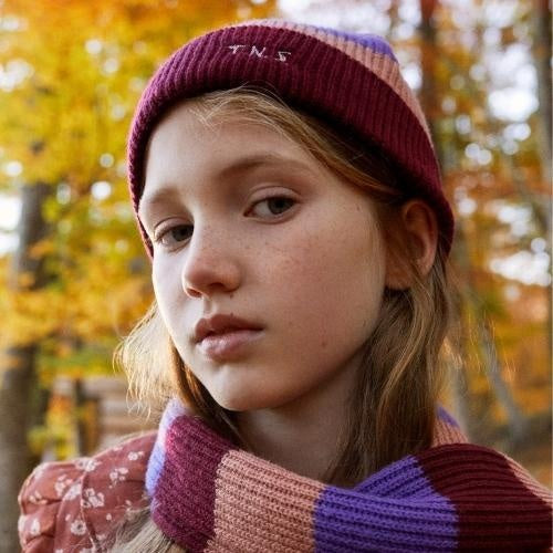 Beanie Cruz Stripes Blue Iris