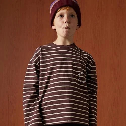 Beanie Cruz Stripes Blue Iris