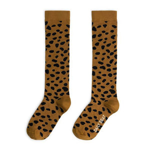 Sock Knee Winter Stone