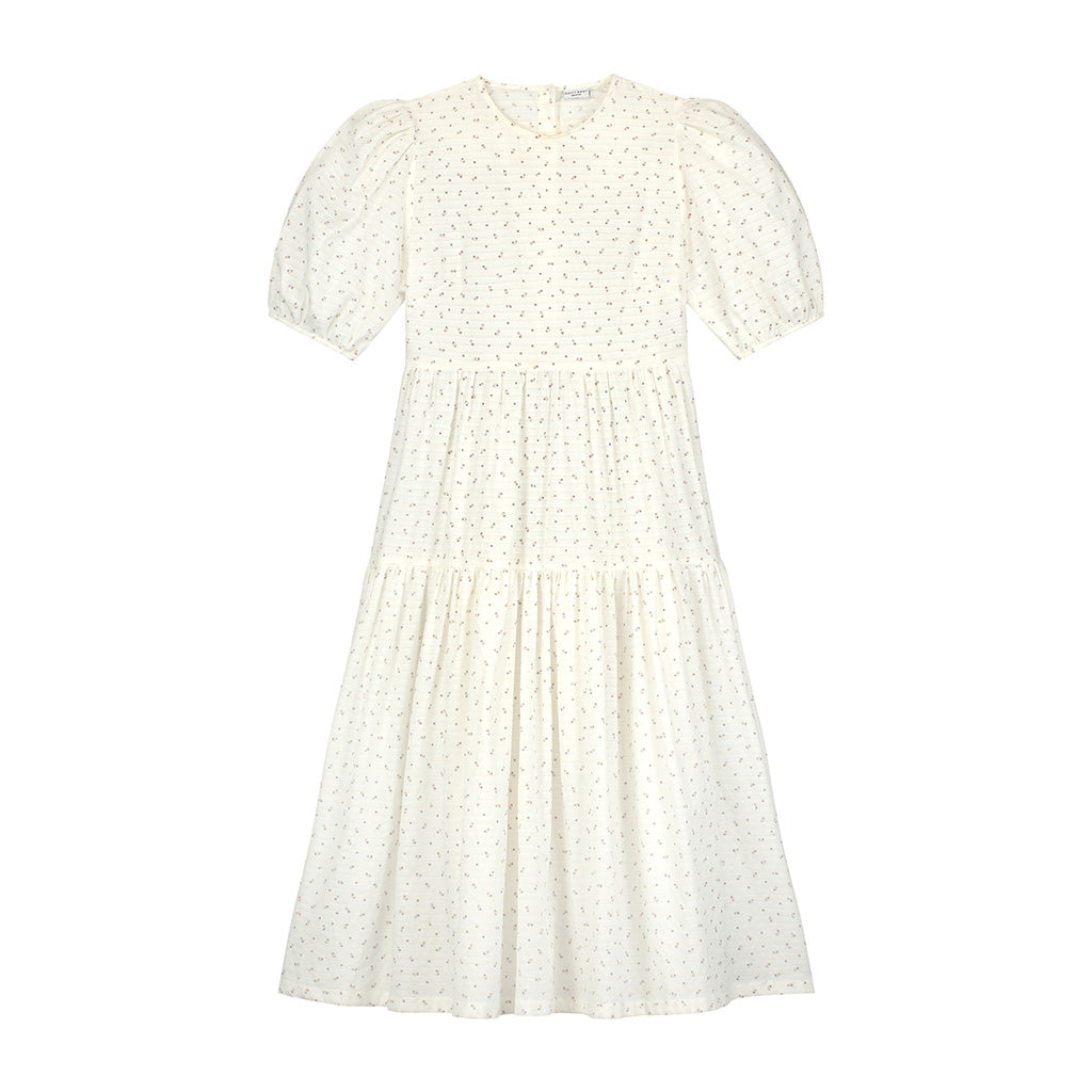 Dress Flower Isabel Pearl White Mom