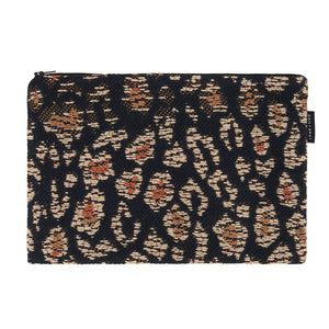 Pouch Lucky Leopard Jacquard