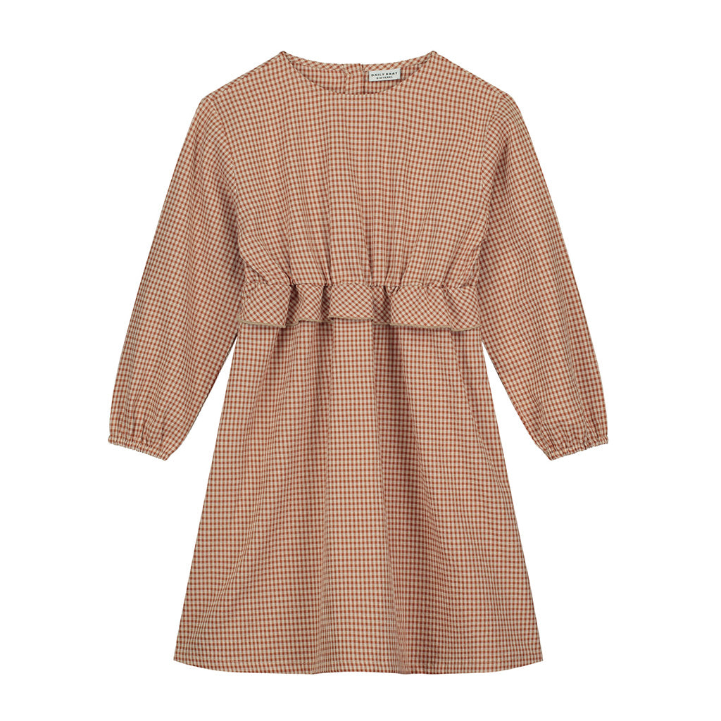 Dress Orion Argile Check