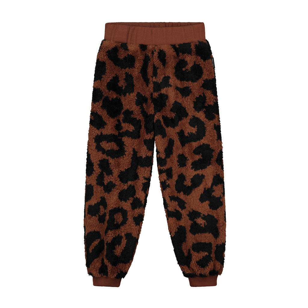 Pants Fluffy Teddy Leopard