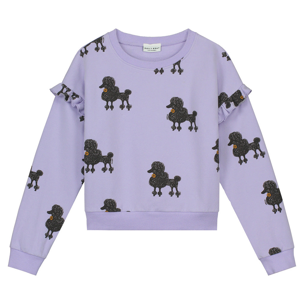 Sweater Poodle Lavender