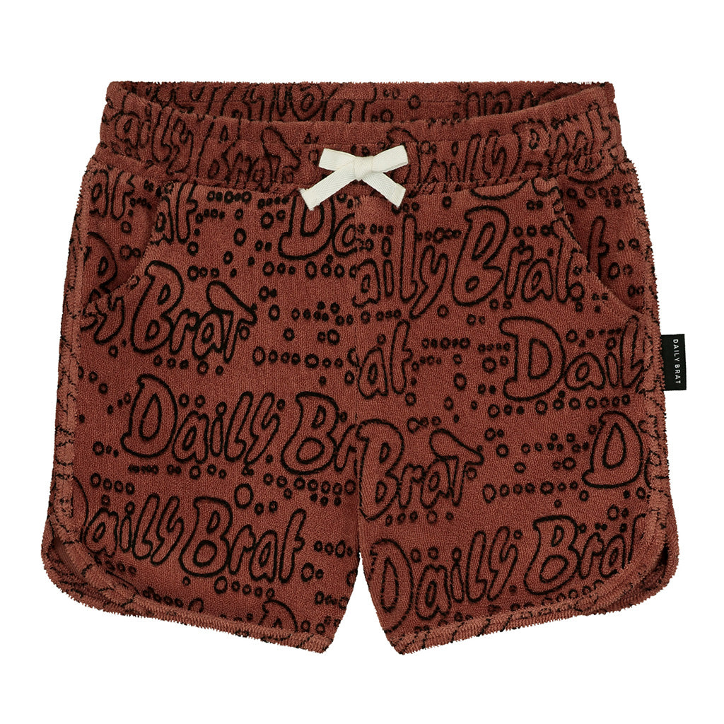 Shorts Towel Summer Cinnamon