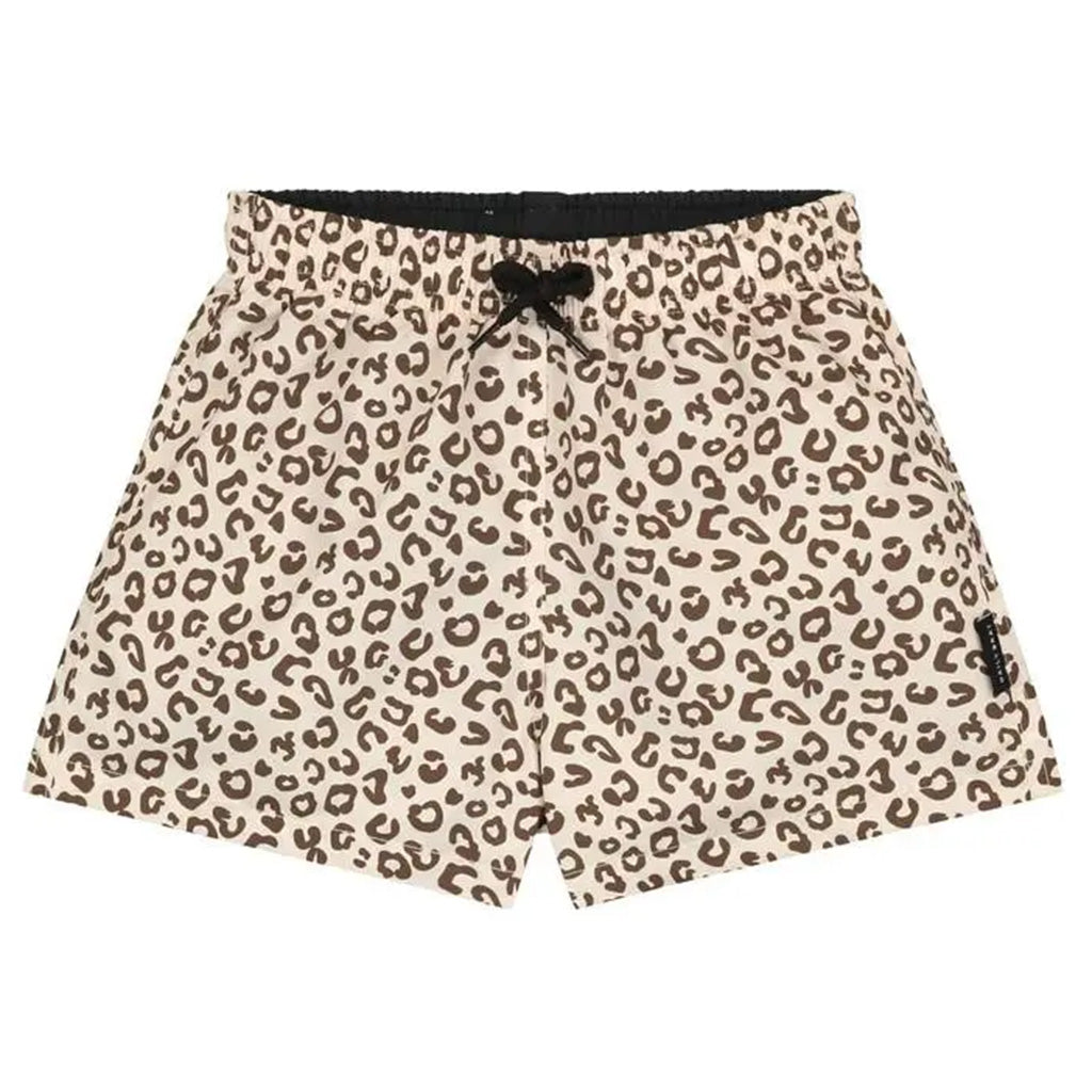 Swimshorts Happy Leopard Ivory