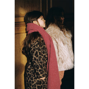 Coat Long AOP Leading Leopard