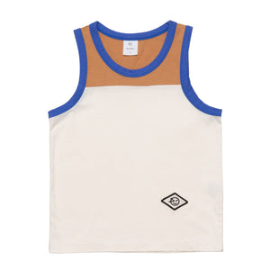 Vest Highline Blue Cloud Caramel