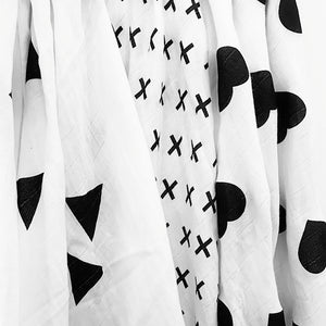 Swaddle Muslin Crosses