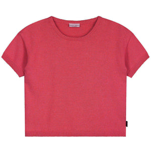 T-shirt Summer Knitted Pink