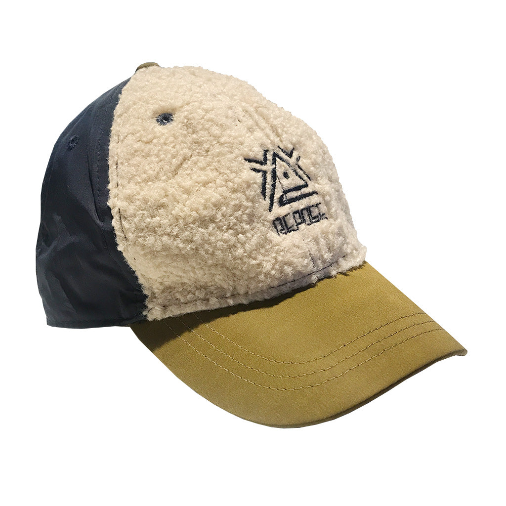 Cap Blue White Olive