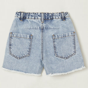 Short Denim Cut Off Fade Out