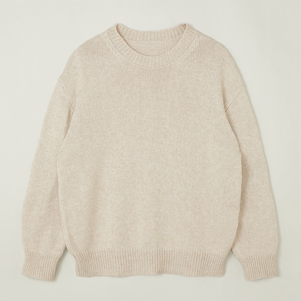 Sweater Knitted Cream - sample