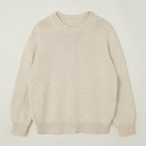 Sweater Knitted Cream - sample