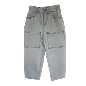 Jean Block Black Rinsed Denim