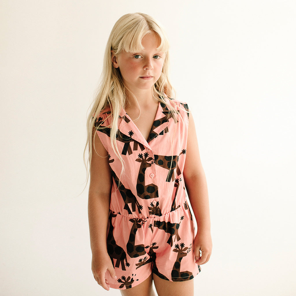 Onesie Safari Blush Pink Impala
